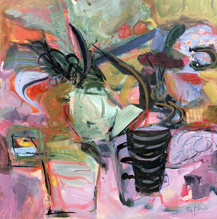 Light Flow. Acrylic on canvas, 24