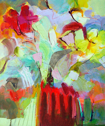 Petals Tremble, 24h" x 20w"